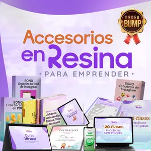accesorios en resina para emprendedores